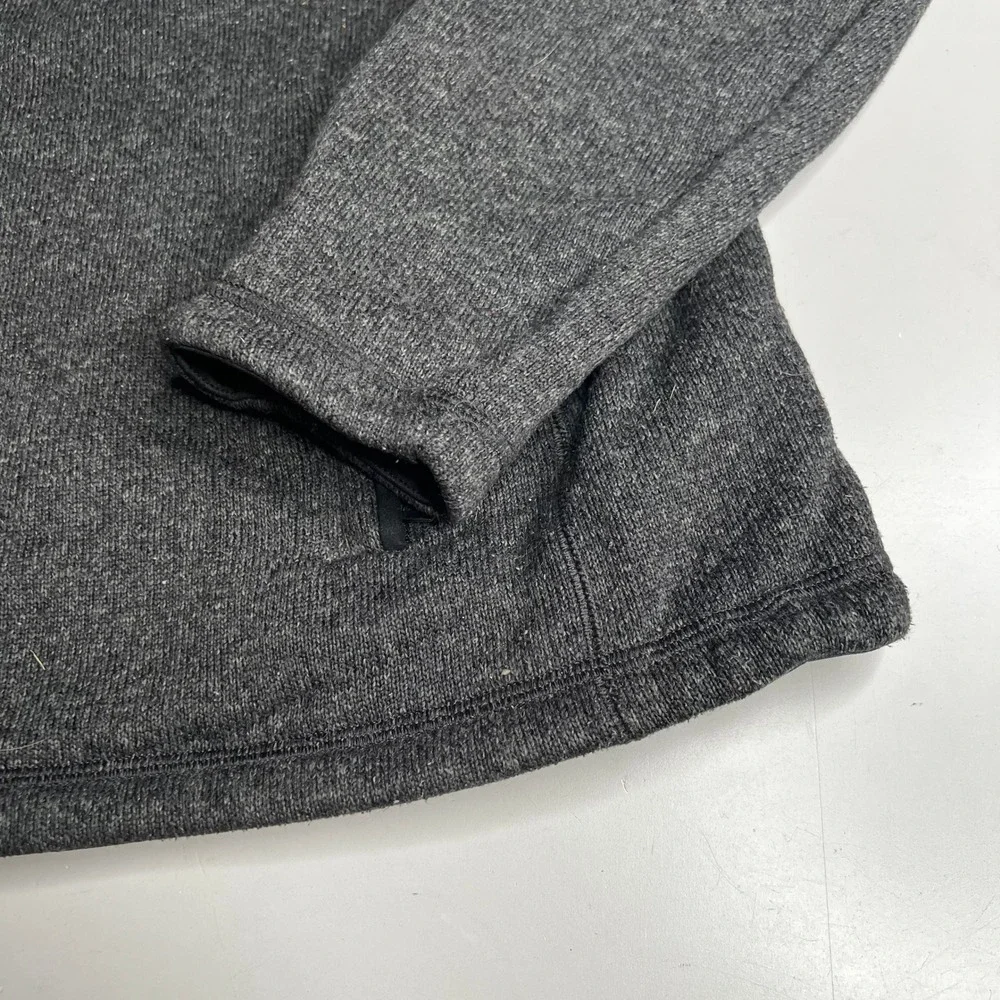 Polo Ralph Lauren Mens XL Gray Heather Quarter Zip Fleece Pullover Jacket